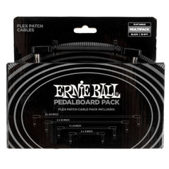 Ernie Ball Multi Pack Bass Flex Patch Cable - Black