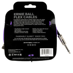 Ernie Ball Flex 20Ft Straight Angle Instrument Cable