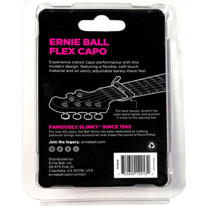 Ernie Ball 9645 Flex Guitar Capo
