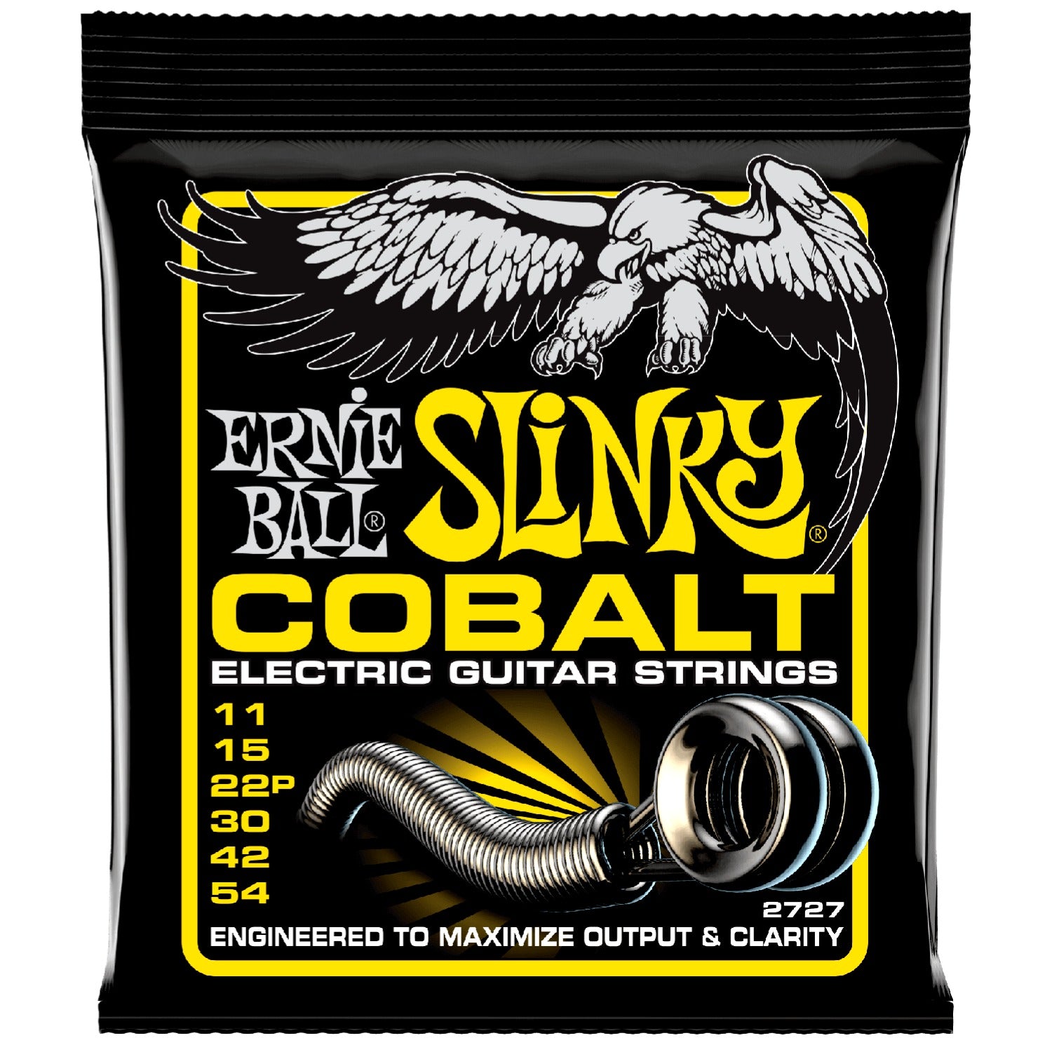 Ernie Ball 2727 Cobalt Beefy Slinky Electric Guitar Strings
