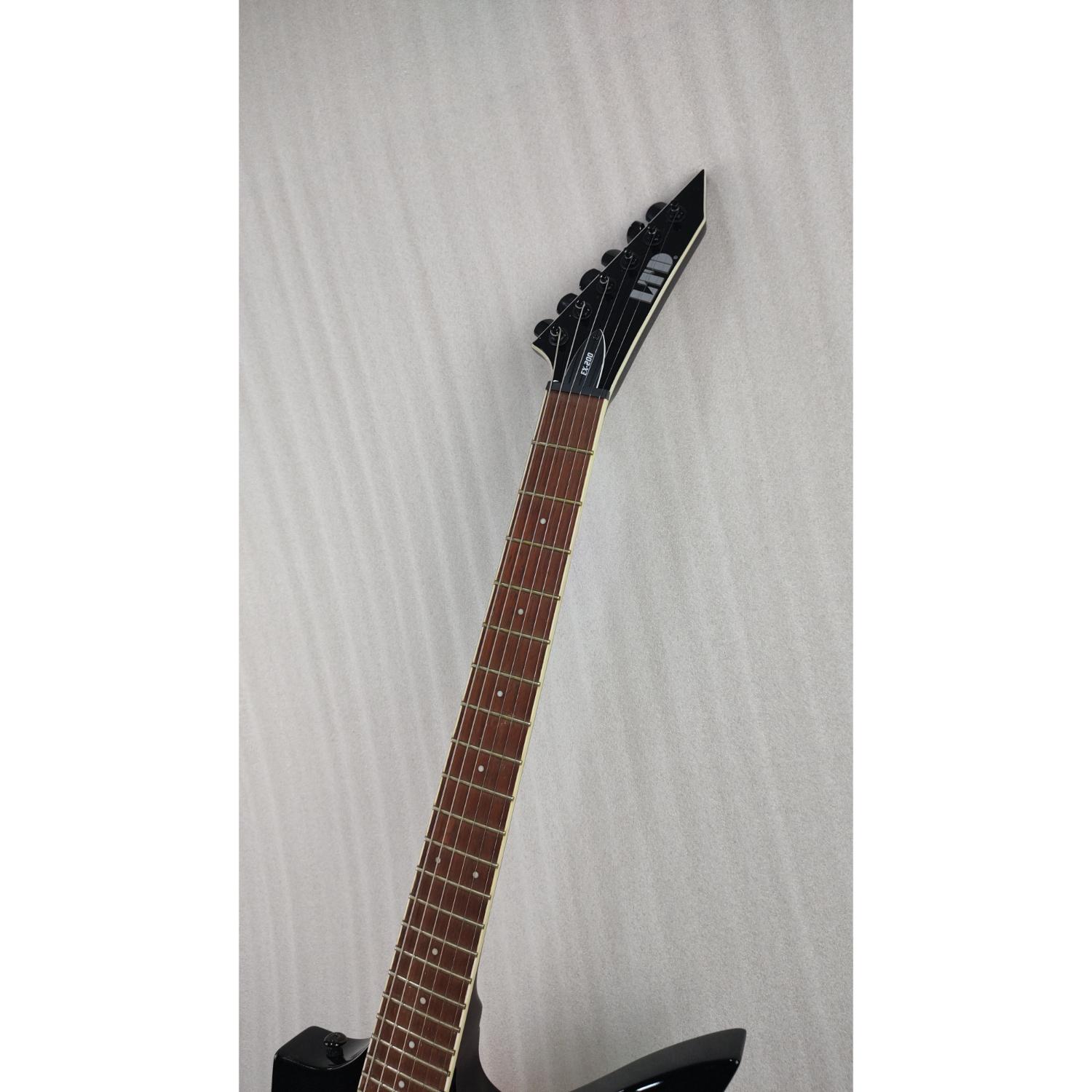 ESP LTD EX-200 6-String Electric Guitar - Jatoba Fretboard - Black - Open Box