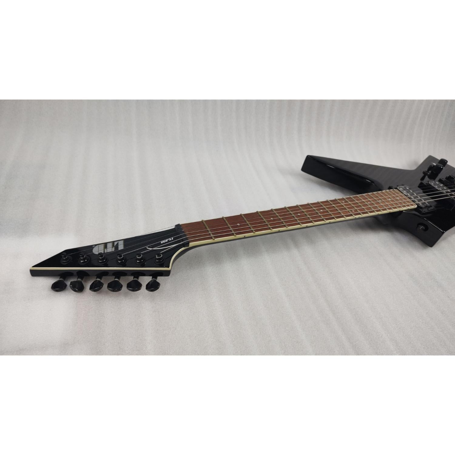 ESP LTD EX-200 6-String Electric Guitar - Jatoba Fretboard - Black - Open Box