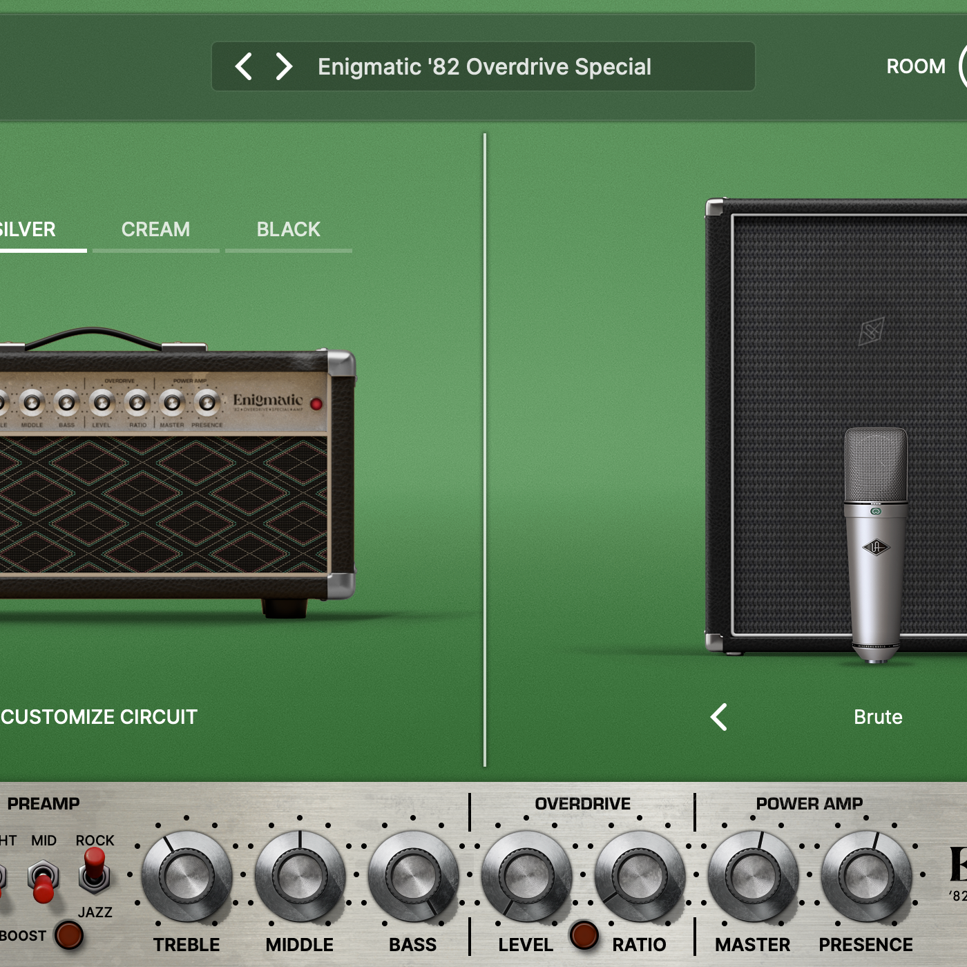 UAD Enigmatic '82 Overdrive Special Amp