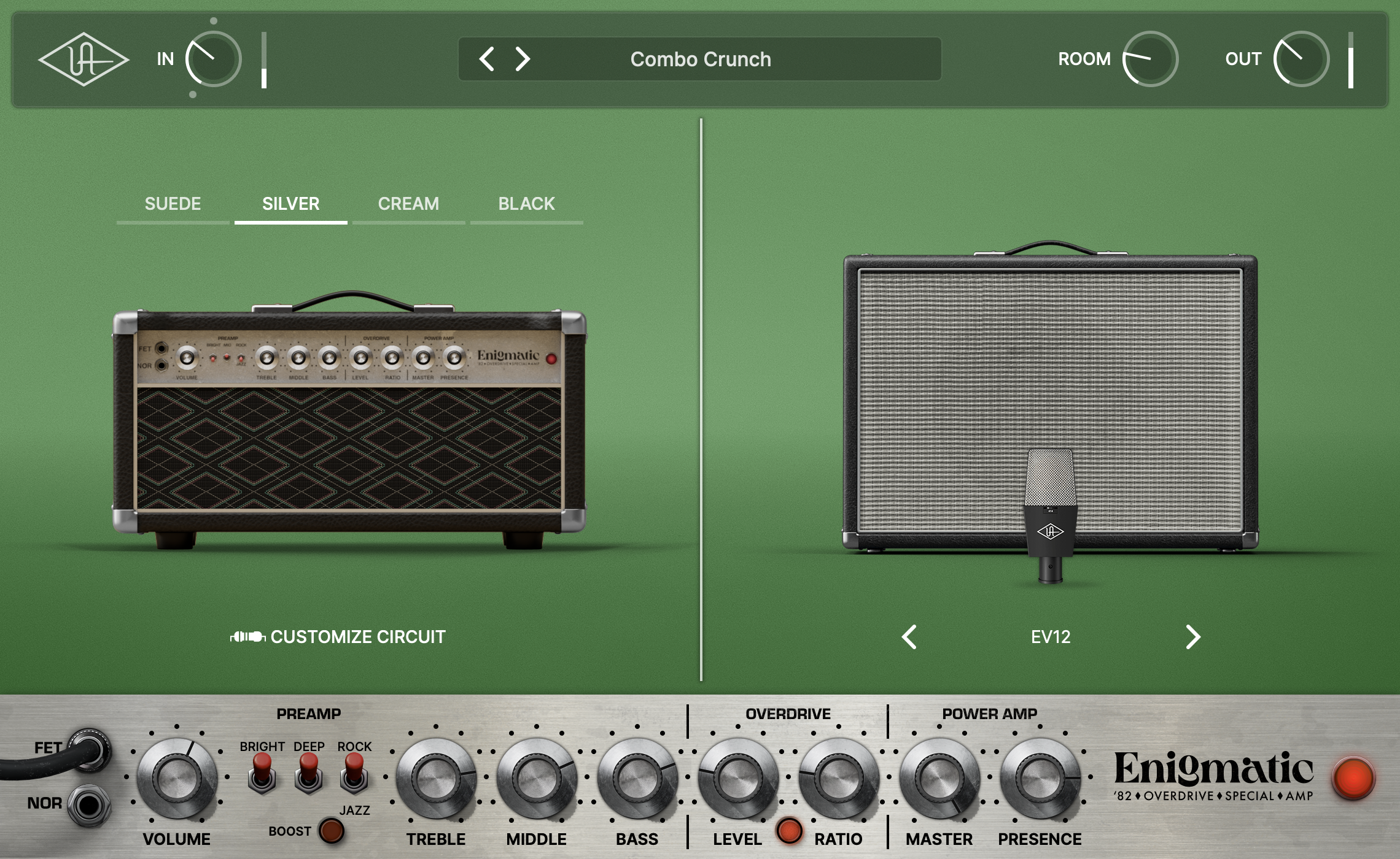 UAD Enigmatic '82 Overdrive Special Amp