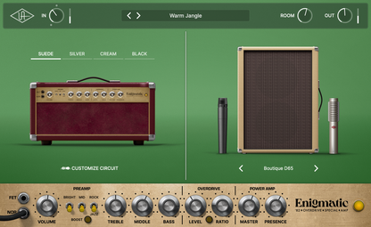 UAD Enigmatic '82 Overdrive Special Amp
