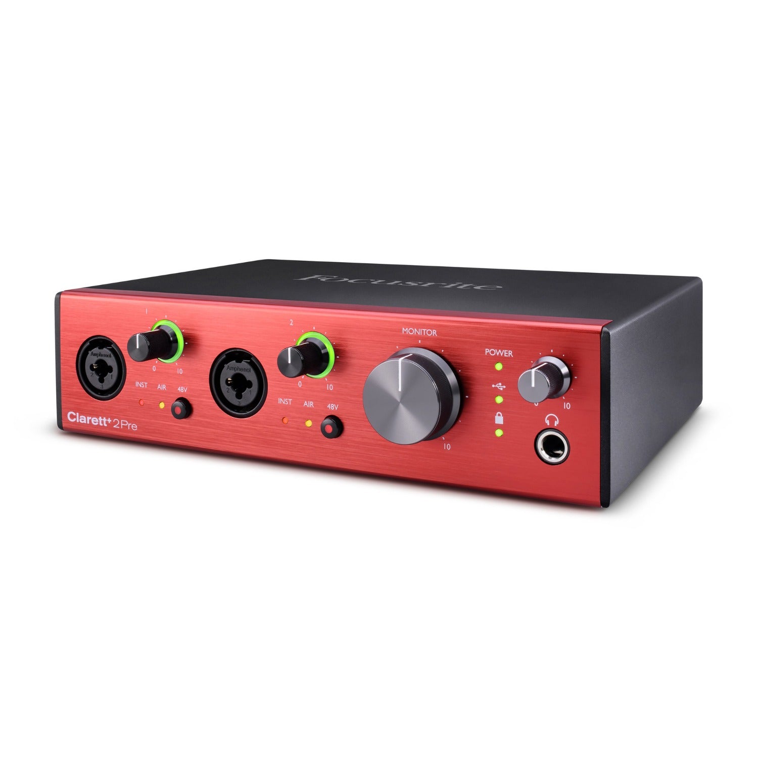 Focusrite Clarett 2Pre 10-In, 4-Out Thunderbolt Audio Interface