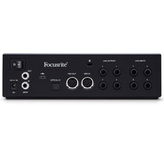 Focusrite Clarett Plus 4PRE 18 in 8out Audio Interface