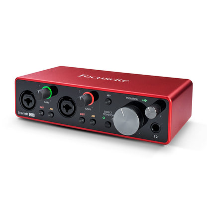 Focusrite Scarlett 2i2 3rd Gen USB 2.0 Audio Interface