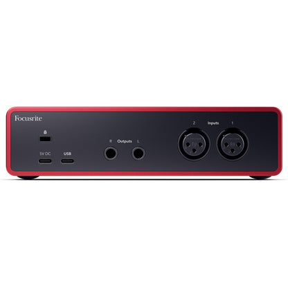 Focusrite Scarlett 2i2 4th Gen USB 2.0 Audio Interface