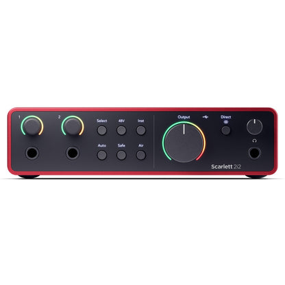 Focusrite Scarlett 2i2 4th Gen USB 2.0 Audio Interface