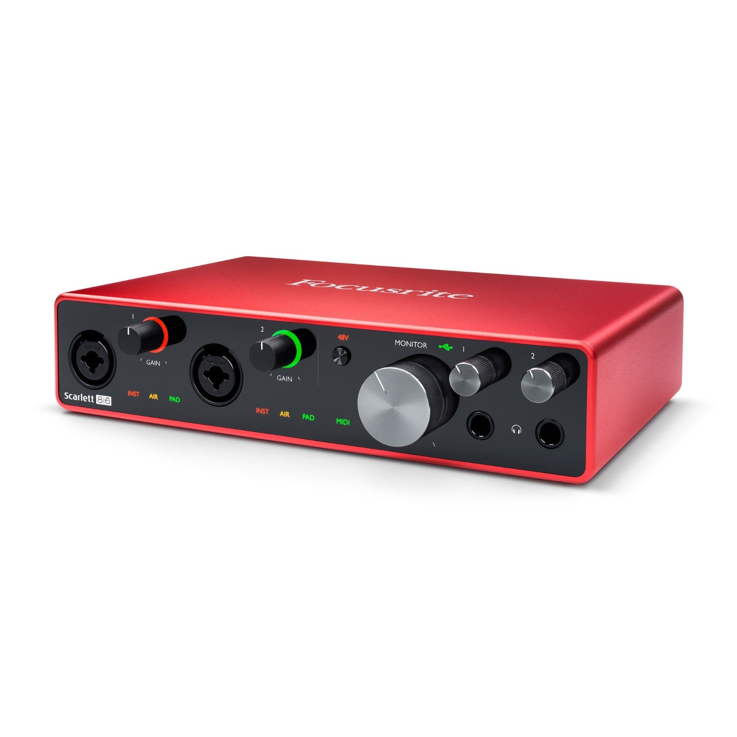 Focusrite Scarlett 8i6 3rd Gen 8 Input 6 Output Audio Interface