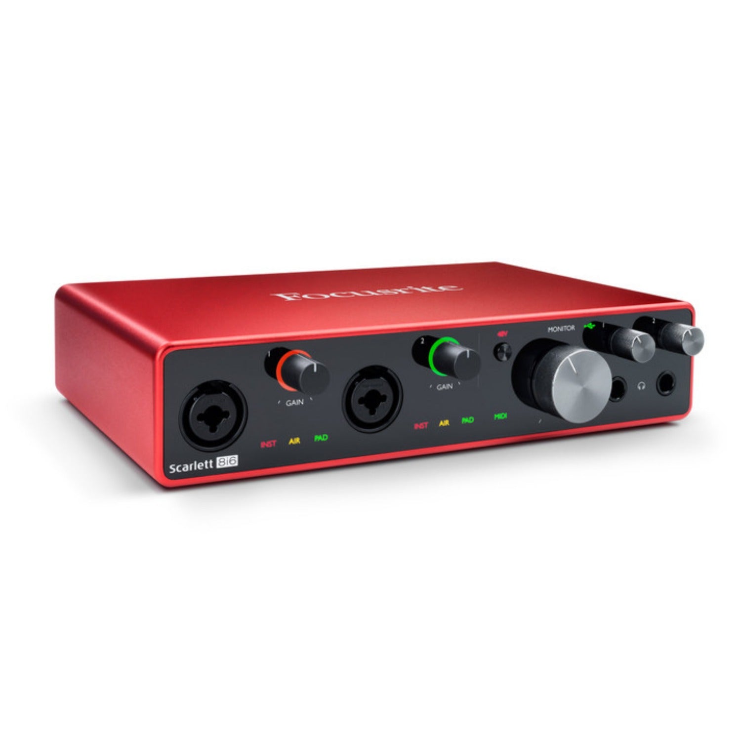Focusrite Scarlett 8i6 3rd Gen 8 Input 6 Output Audio Interface