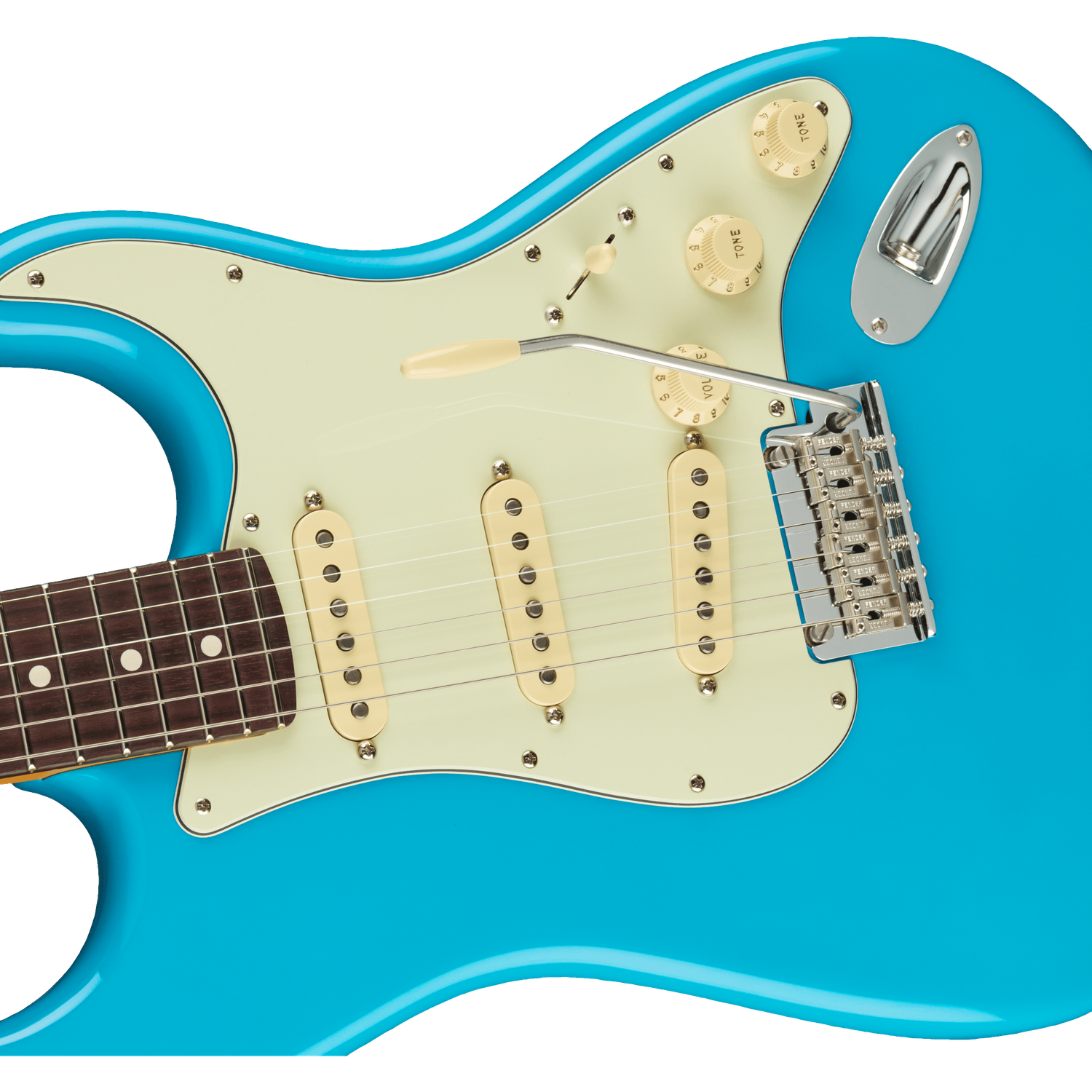 Fender American Professional II Stratocaster Electric Guitar - Miami Blue