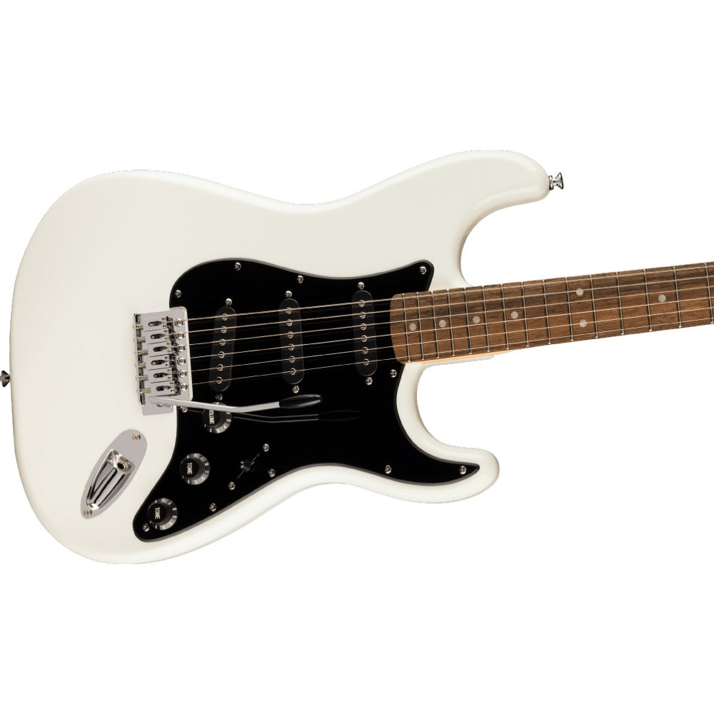 Fender Squier Sonic Stratocaster Electric Guitar with Bag,Polishing Cloth, Strap, Tuner, Pick and Ebook