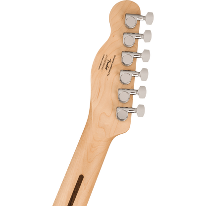 Fender Squier Sonic Telecaster Electric Guitar With Gigbag, Polishing Cloth, Picks, Strap, Tuner & Ebook