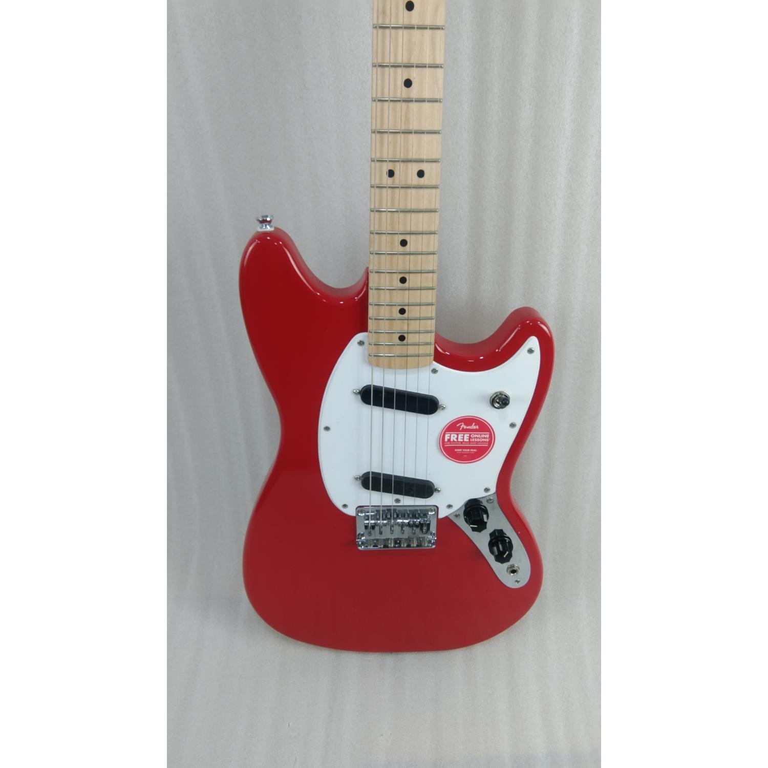 Fender Squier Sonic Mustang 6 String Electric Guitar - Open Box