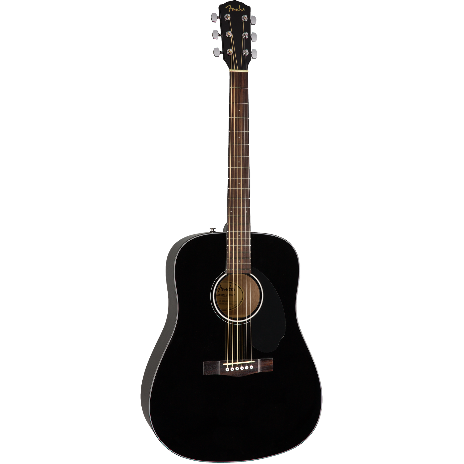Fender CD-60S Dreadnought Acoustic Guitar with Gigbag, Tuner, Strap, Polishing Cloth, Picks & E book