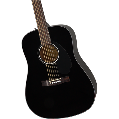 Fender CD-60S Dreadnought Acoustic Guitar with Gigbag, Tuner, Strap, Polishing Cloth, Picks & E book
