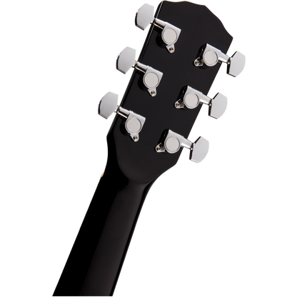 Fender CD-60S Dreadnought Acoustic Guitar with Gigbag, Tuner, Strap, Polishing Cloth, Picks & E book