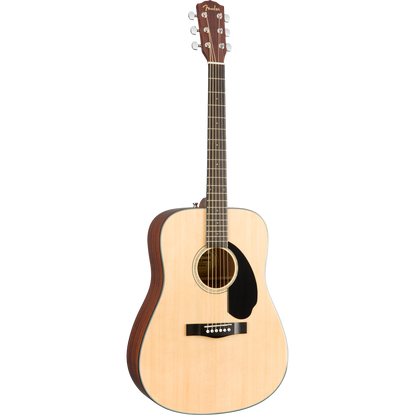 Fender CD-60S Dreadnought Acoustic Guitar with Gigbag, Tuner, Strap, Polishing Cloth, Picks & E book