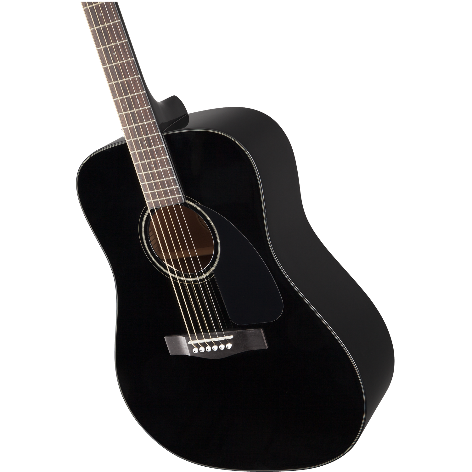 Fender CD 60 Dread V3 DS 6 String Acoustic Guitar Bundle with Dust Cover, Tuner, Cloth, Strap, Picks & Ebook