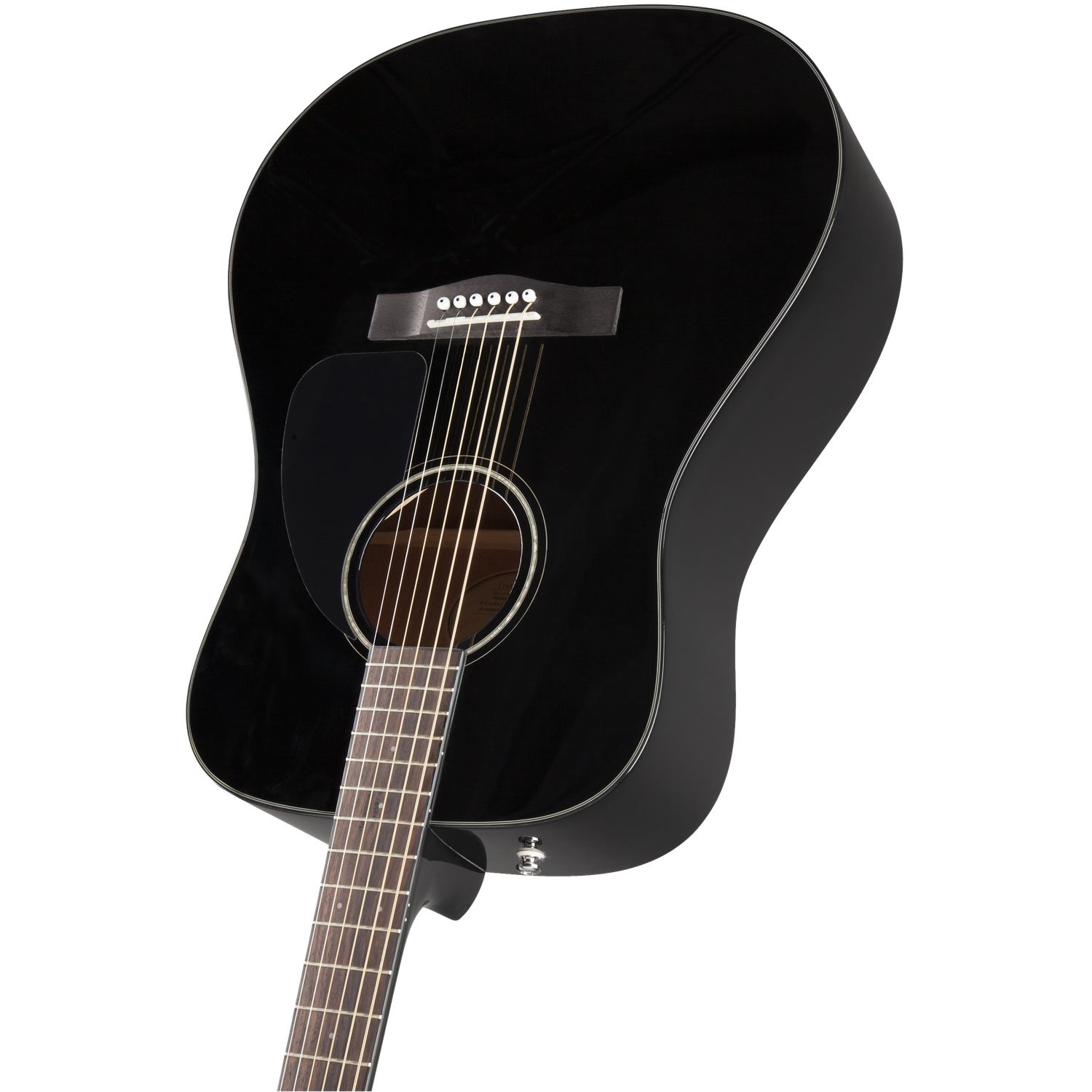 Fender CD 60 Dread V3 DS 6 String Acoustic Guitar Bundle with Dust Cover, Tuner, Cloth, Strap, Picks & Ebook