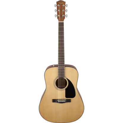 Fender CD 60 Dread V3 DS 6 String Acoustic Guitar Bundle with Dust Cover, Tuner, Cloth, Strap, Picks & Ebook