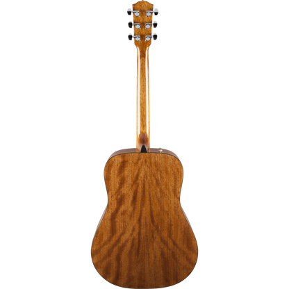 Fender CD 60 Dread V3 DS 6 String Acoustic Guitar Bundle with Dust Cover, Tuner, Cloth, Strap, Picks & Ebook