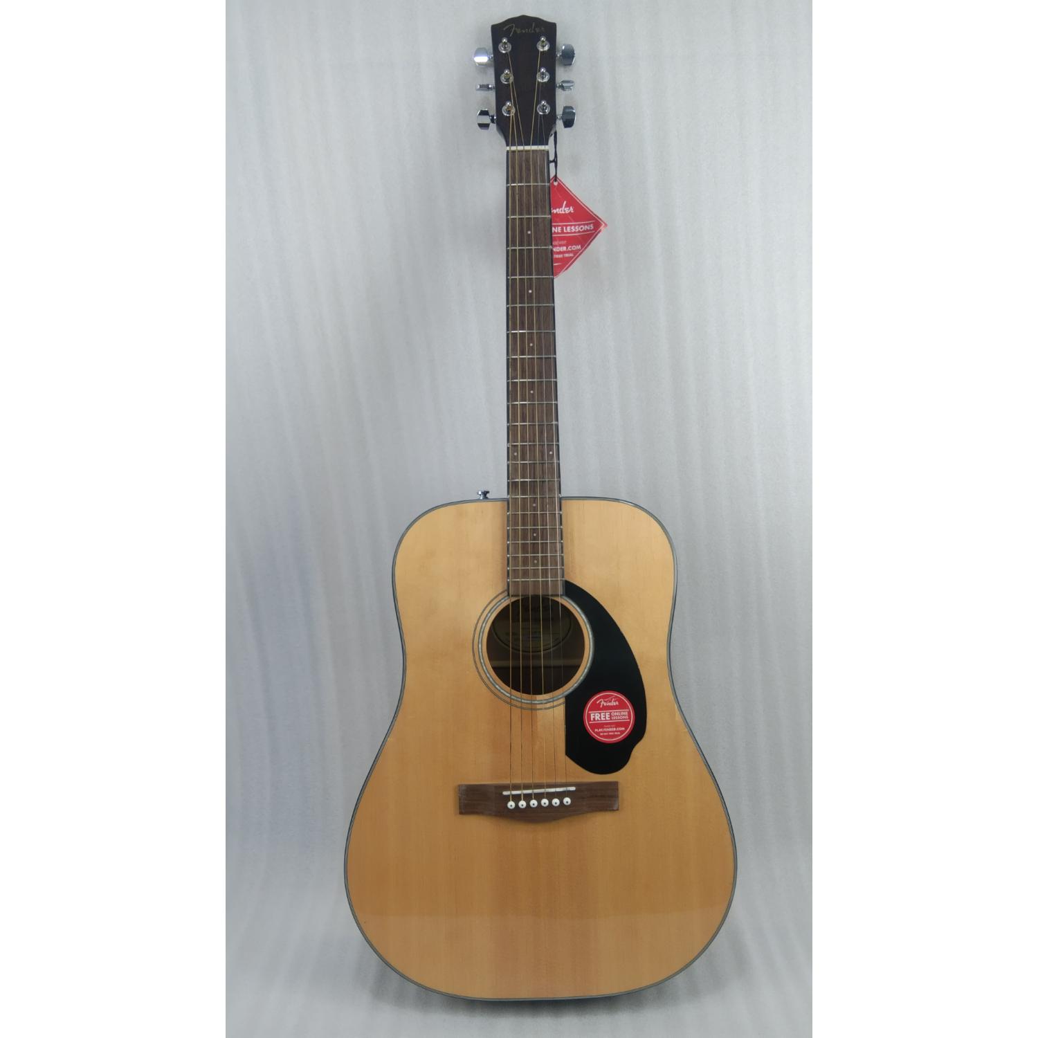 Fender CD 60 Dread V3 DS 6 String Acoustic Guitar with Dust Cover, Strap, Picks, Cloth & E-book - Open Box