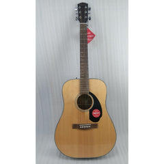Fender CD 60 Dread V3 DS 6 String Acoustic Guitar with Dust Cover, Strap, Picks, Cloth & E-book - Open Box