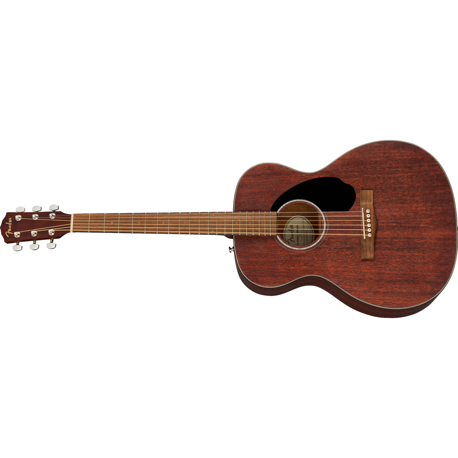 Fender CC-60S Concert Sized All-Mahogany Acoustic Guitar