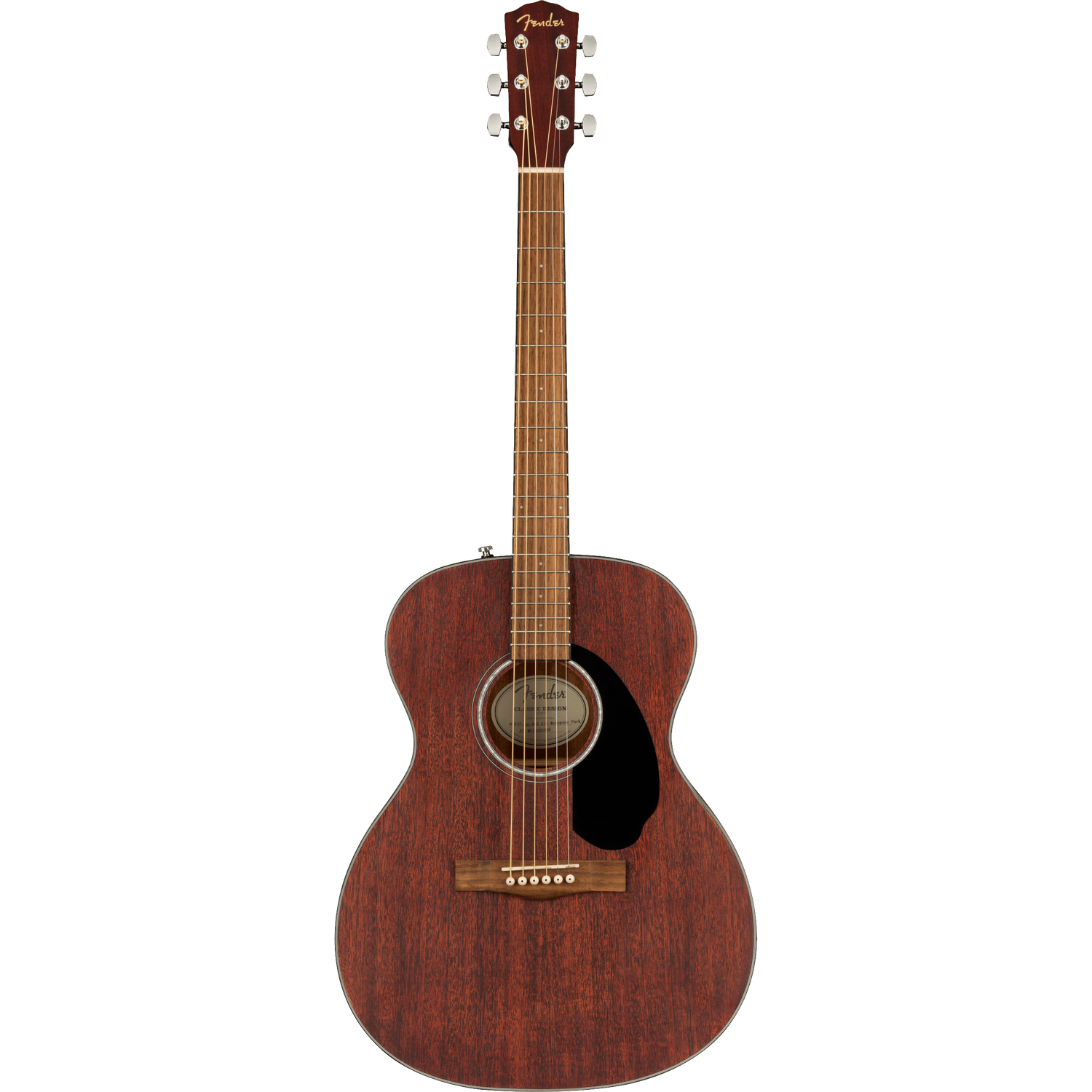 Fender CC-60S Concert Sized All-Mahogany Acoustic Guitar