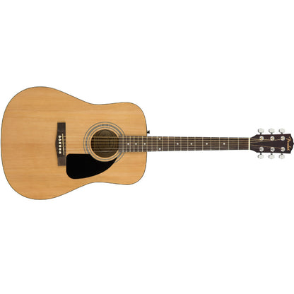 Fender FA-115 Dreadnought Acoustic Guitar Pack with Gig Bag, Strap, String Set and Picks - Natural