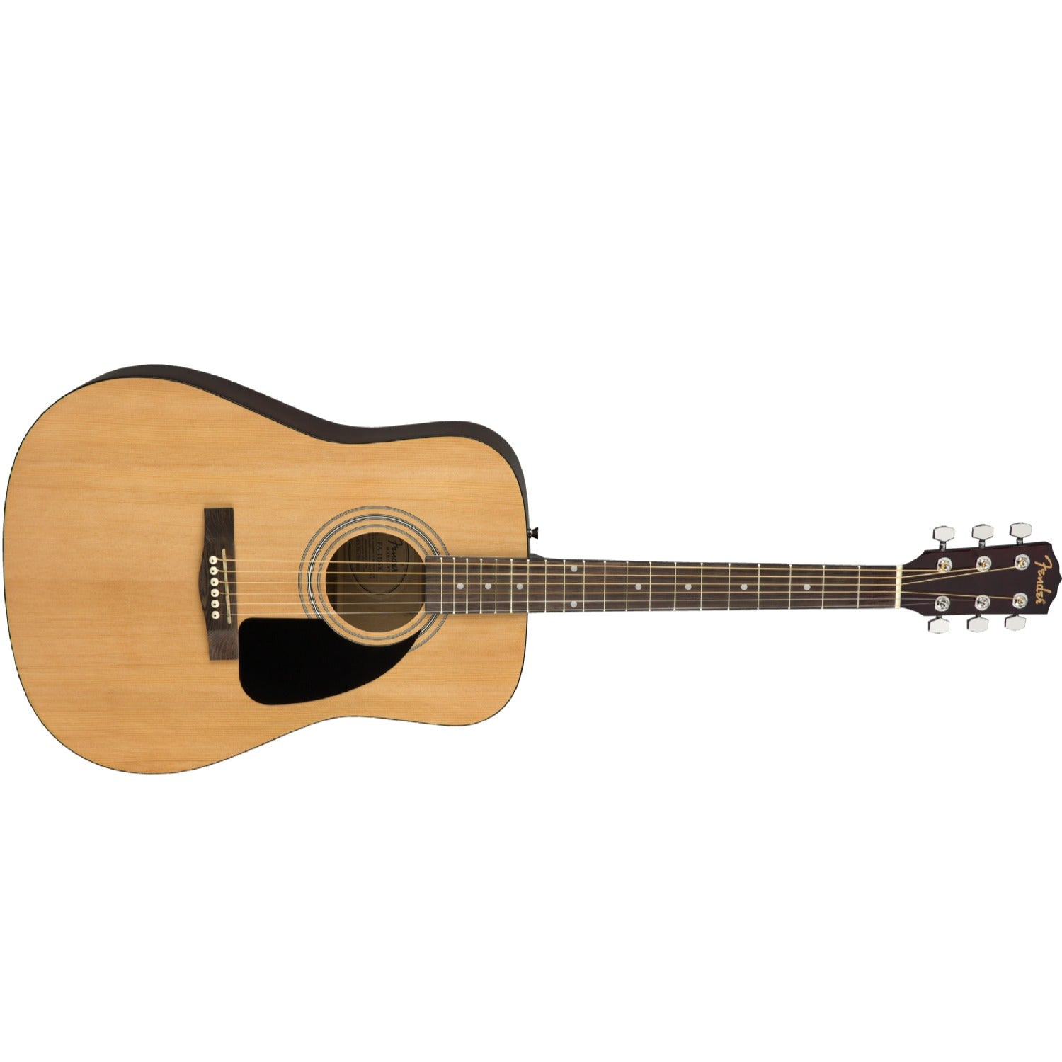 Fender FA-115 Dreadnought Acoustic Guitar Pack with Gig Bag, Strap, String Set and Picks - Natural