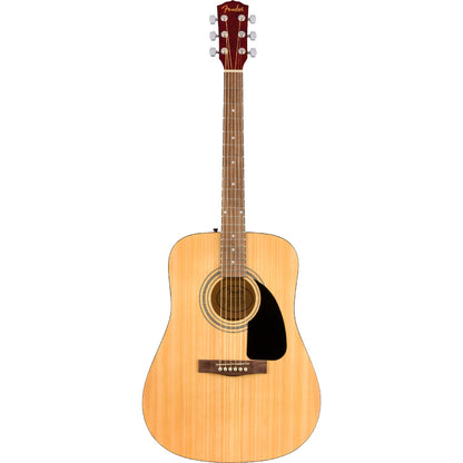 Fender FA-115 Dreadnought Acoustic Guitar Pack with Gig Bag, Strap, String Set and Picks - Natural