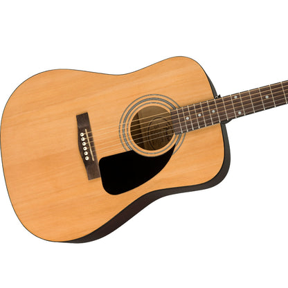 Fender FA-115 Dreadnought Acoustic Guitar Pack with Gig Bag, Strap, String Set and Picks - Natural
