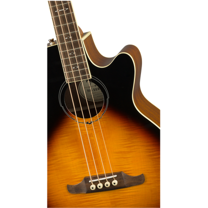 Fender FA-450CE 4 String Semi Acoustic Bass Guitar - Sunburst