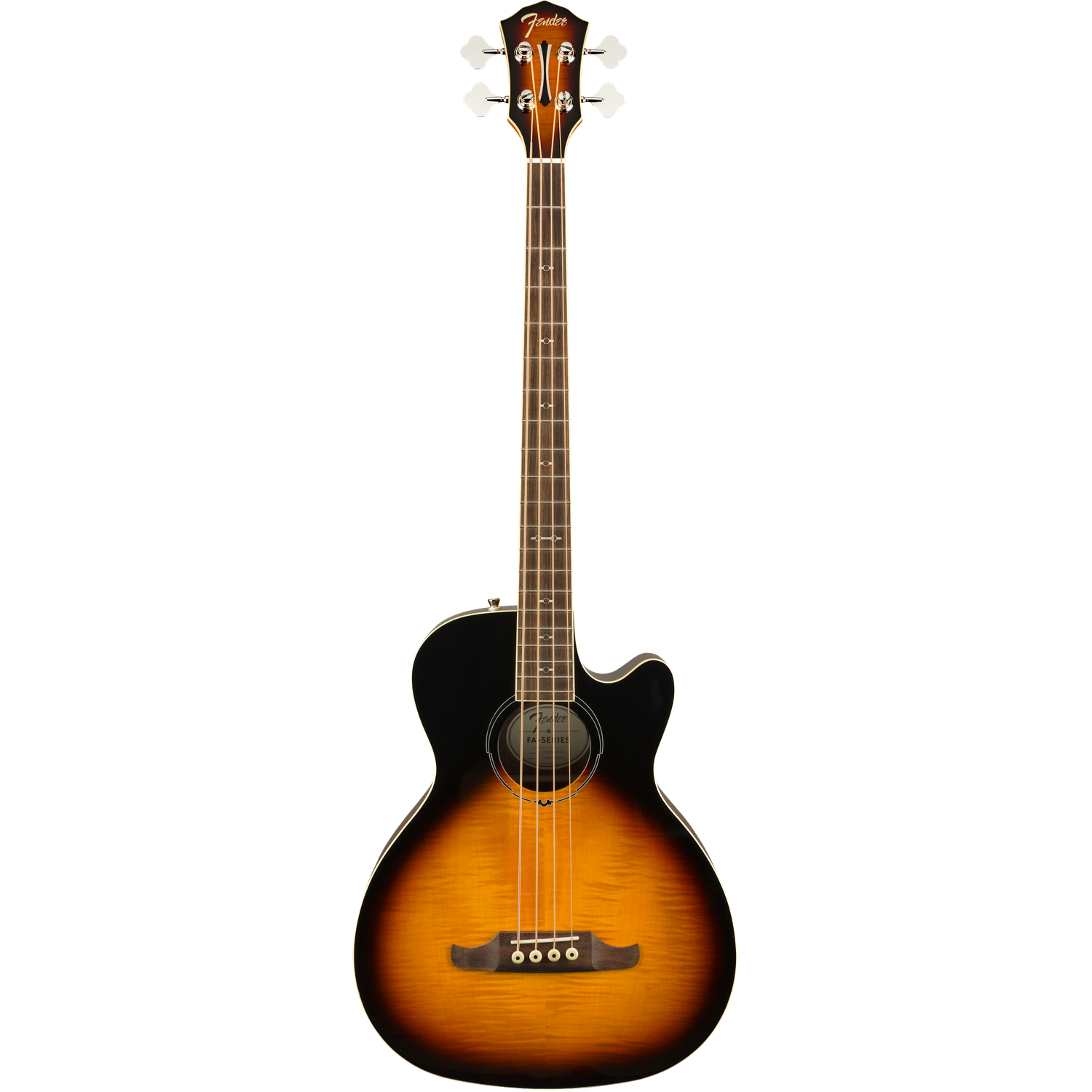 Fender FA-450CE 4 String Semi Acoustic Bass Guitar - Sunburst