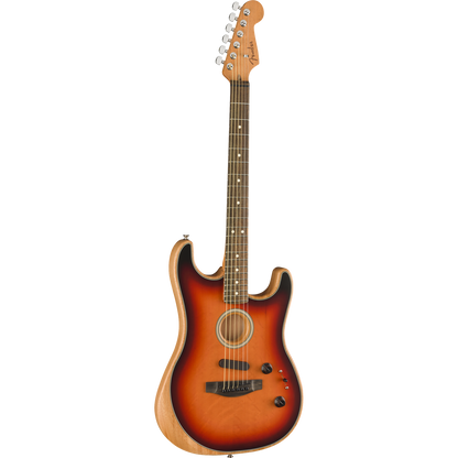 Fender Acoustasonic Stratocaster 6-Strings Electro Acoustic Guitar With Gig Bag