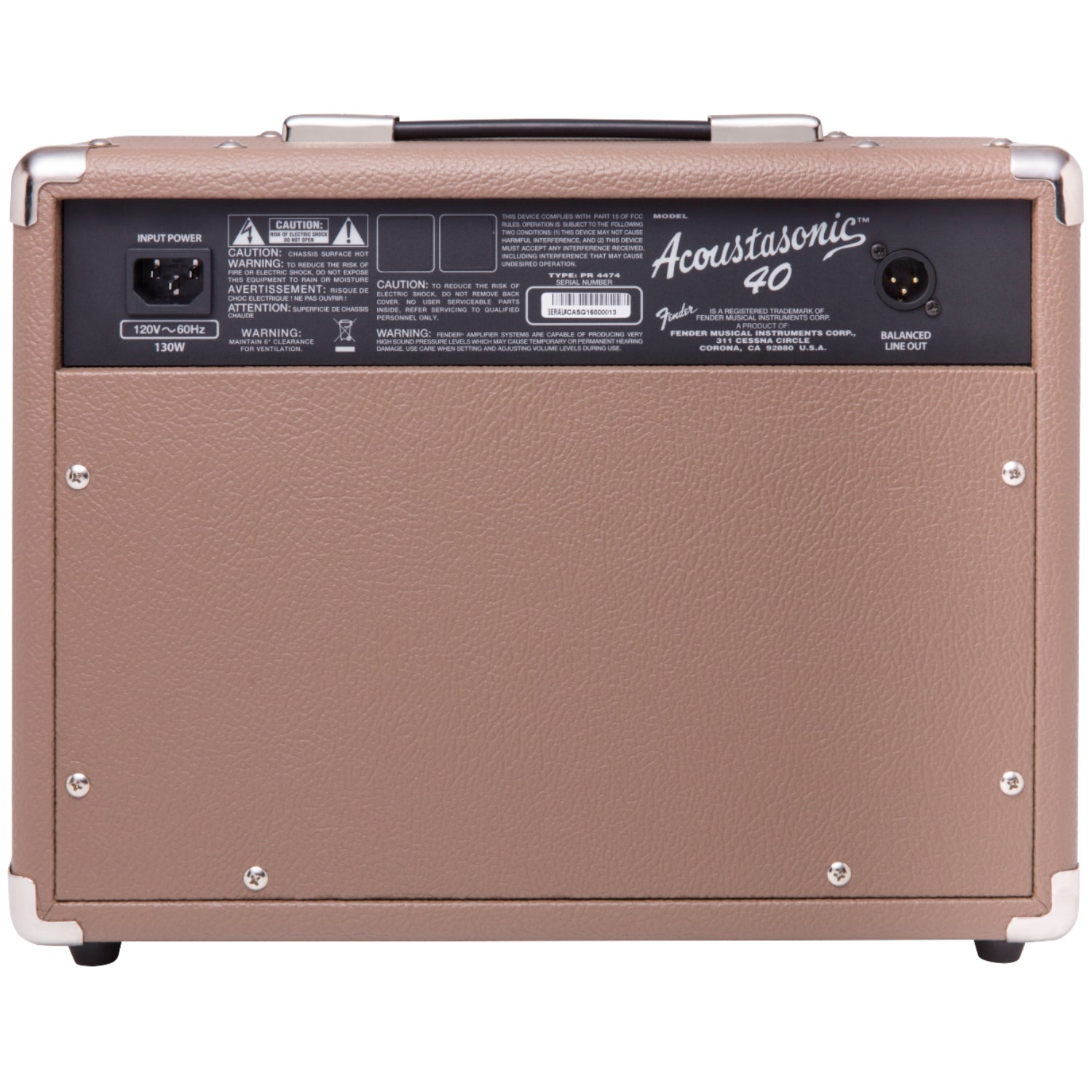 Fender Acoustasonic 40 Acoustic Combo Guitar Amplifiers