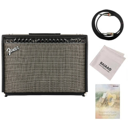 Fender Champion II 100W Combo Guitar Amplifier with Cable, Polishing Cloth & Ebook