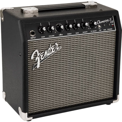 Fender Champion II 25W Combo Guitar Amplifier with Cable, Polishing Cloth & Ebook