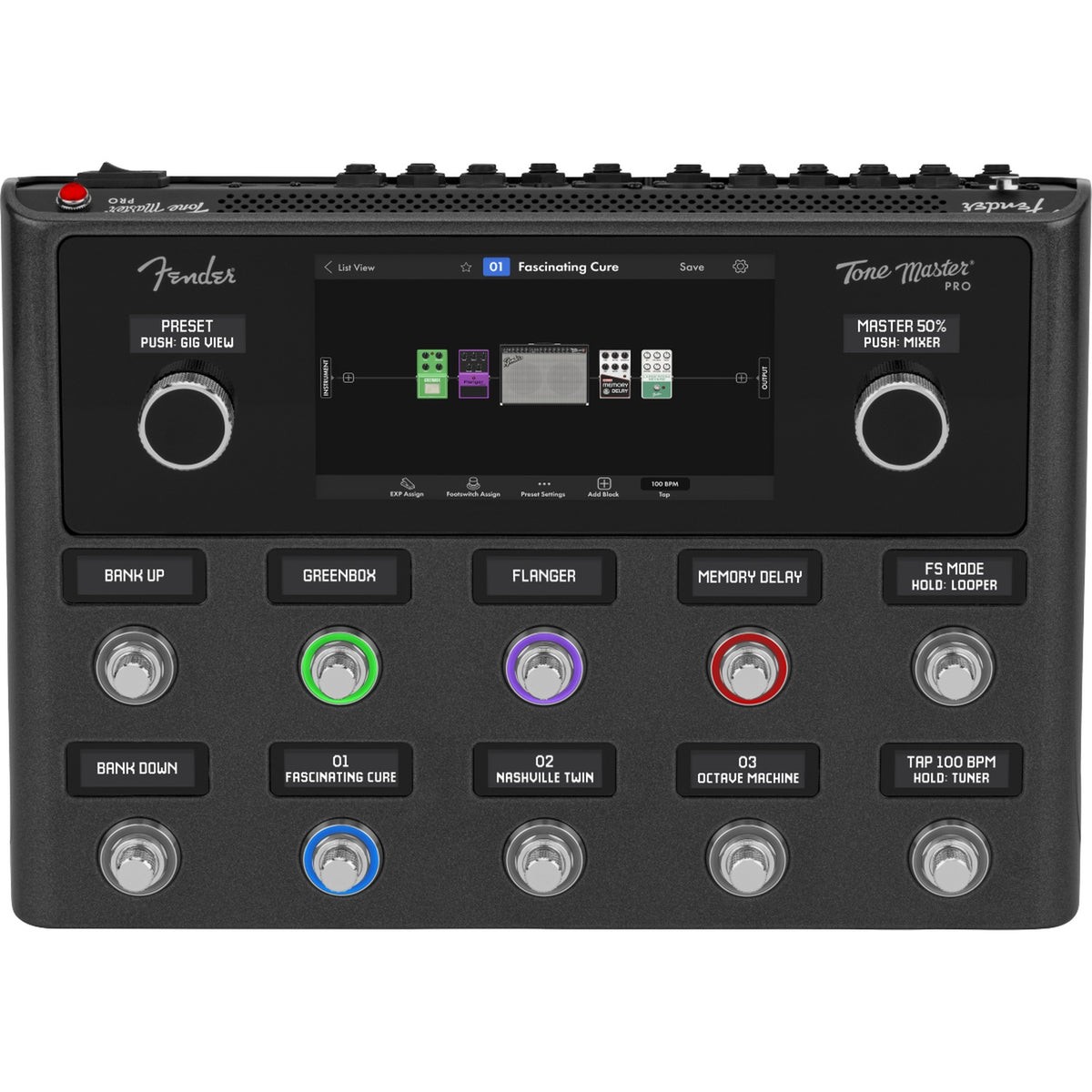 Fender Tone Master Pro Multi Effects Guitar Workstation