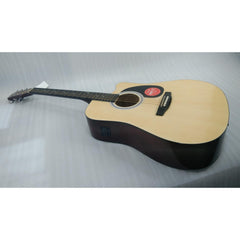 Fender SA105CE Electro - Acoustic Guitar - Natural - Open Box