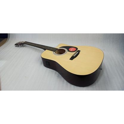 Fender SA105CE Electro - Acoustic Guitar - Natural - Open Box