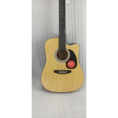 Fender SA105CE Electro - Acoustic Guitar - Natural - Open Box