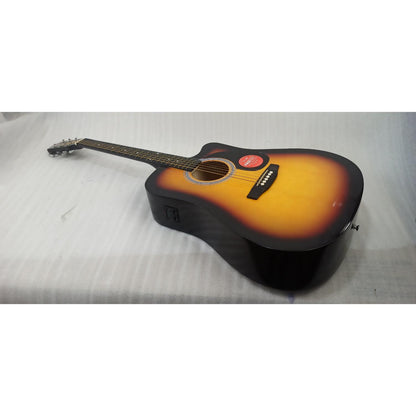 Fender SA105CE Electro - Acoustic Guitar - Sunburst - Open Box B Stock