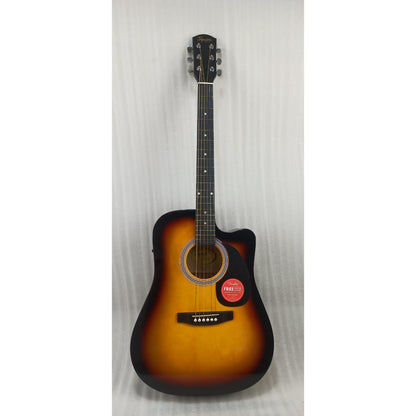 Fender SA105CE Electro - Acoustic Guitar - Sunburst - Open Box B Stock