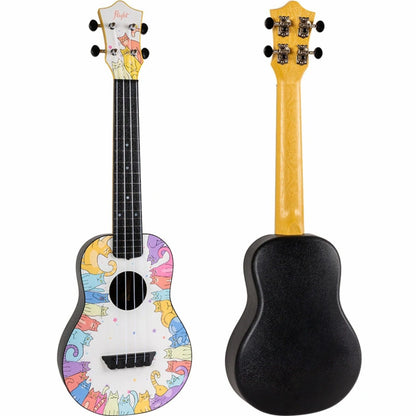 Flight Kitty TUC Travel Concert Ukulele with Bag
