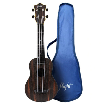 Flight TUS55 Amara Travel Soprano Ukulele with Bag